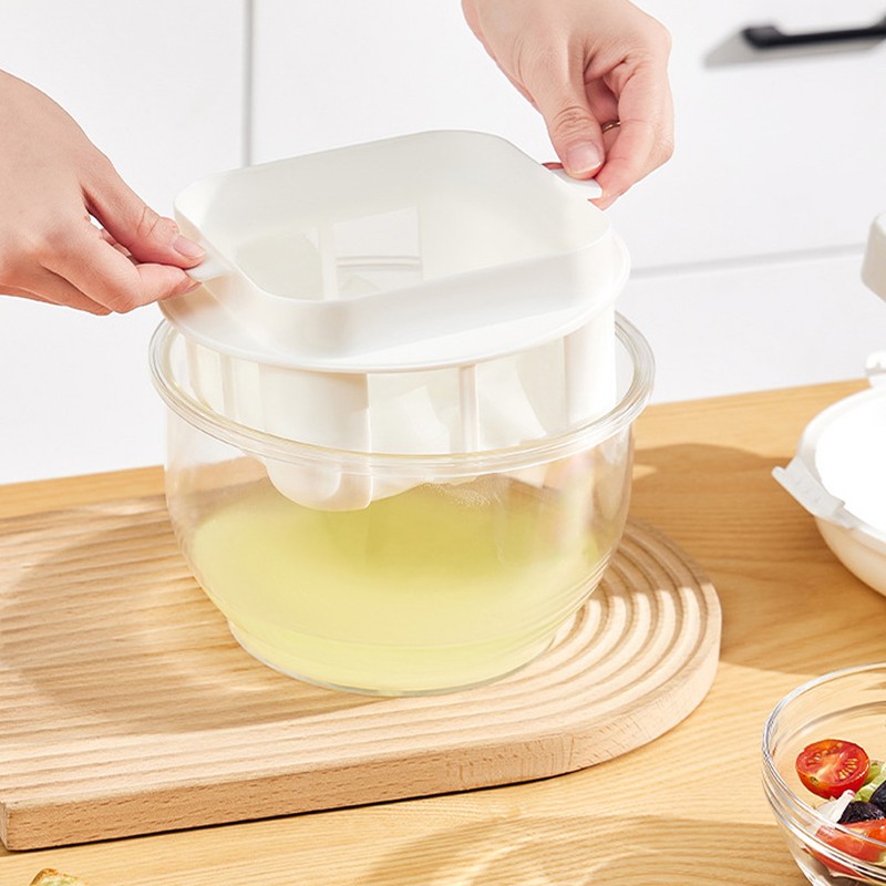 Yogurt Whey Separator Round Large Capacity Efficient Fine Mesh Yogurt