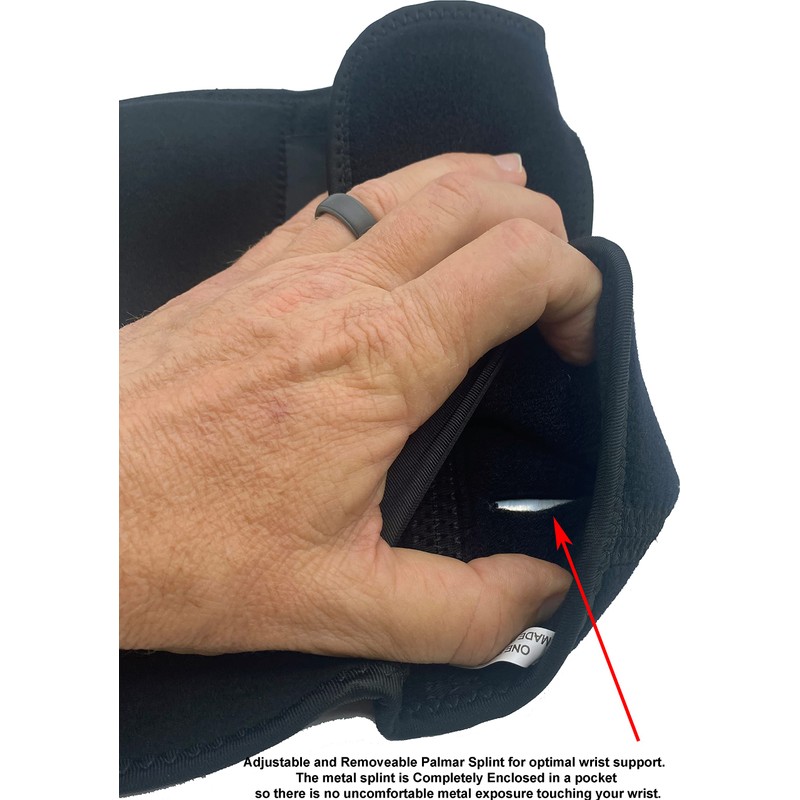 Therapist’s Choice® Night Wrist Sleep Support Brace, Cushioned to Help
