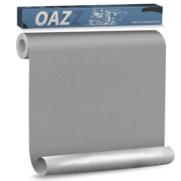 OAZ 16 x 79 inch Canvas Fabric Patch Self-Adhesive Waterproof