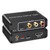 HDMI ARC Adapter, Audio Extractor ARC to Optical Digital/SPDIF+Coaxial +