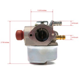 The ROP Shop | Carburetor & Gasket for Tecumseh OHH55-69024D, OHH55-69024E, OHH55-69024F Engine