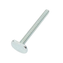 Xadnitu 20 Pieces 1/4"-20 T Track Bolt 2-1/2" Length, T Slot Drop-in Sliding Bolts, Iron Bolt Screw with T Shaped Head for Hardware, Fixture Accessories and Woodworking Jigs