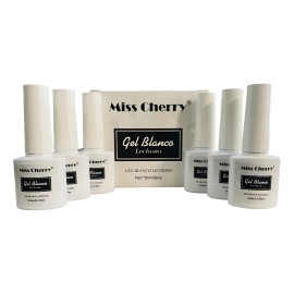 Gel Blanco Lechoso Milky Led Semi Permanente Piezas