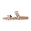 CLIFFS BY WHITE MOUNTAIN Truly Women's Slide Sandal, Beige/Smooth, 9