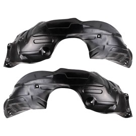 TRQ Front Inner Fender Liner Set Compatible with 2002-2006 Toyota Camry TO1248116 TO1249116