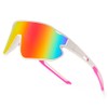 MARIDA Youth Sports Sunglasses for Boys Girls,Wraparound UV400 Protection Football