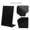 Operitacx Small Blackboard Miniature Food Label Rectangular Blackboard Label Erasable