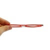 KoKoBin Ultra-thin anti-blue reading glasses, anti-glare glasses,Red 2.00