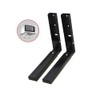 Microwave Oven Wall Mount Bracket, JruiZhp 2Pcs Arm Adjustable Foldable