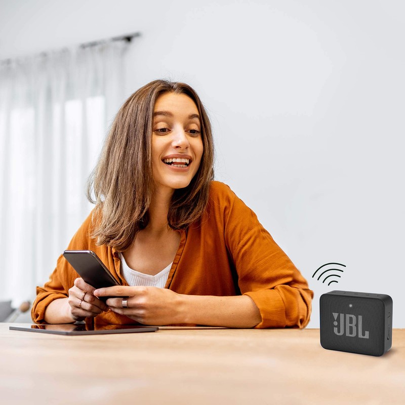 JBL Go2+ Portable Bluetooth Multimedia Speaker - Black - JBLGO2PLUSBLK