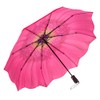 Galleria-Pink Daisy Auto-Open/Close Large Portable Rain Folding Umbrella