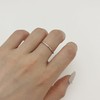 925 Sterling Silver Minimalist Hammered Skinny Knuckle Stacking Rings for