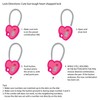 MoDA Travel Easy to Use- TSA Recognized Resettable Combination Lock