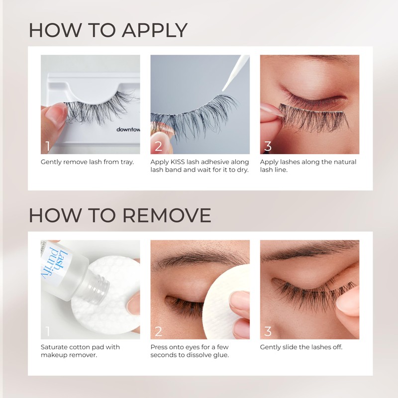 KISS My Lash But Better, False Eyelashes, 'All Mine', 10mm,
