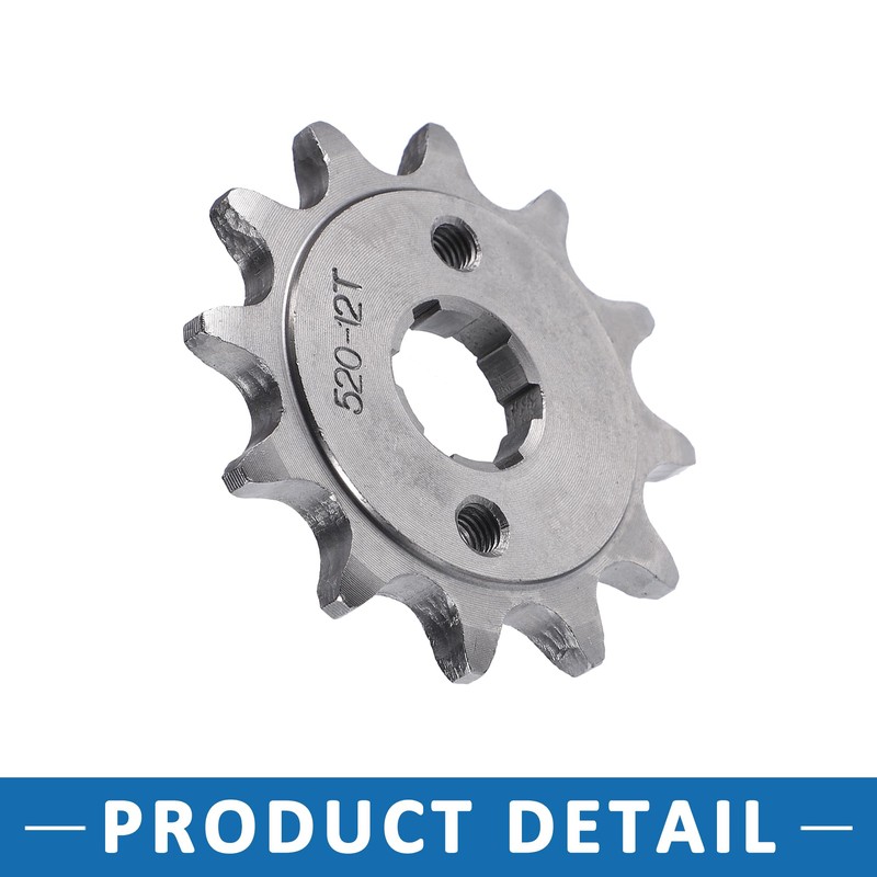 A ABSOPRO 520 Style 12 Teeth 20mm ID Motorcycle Front