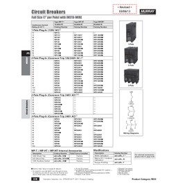 MP240 40-Amp Double Pole Type MP-T Circuit Breaker