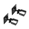 Nuvo Iron Legacy Collection Wall Brackets - Powder Coated Black