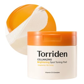 Torriden Cell Magnifying Vitamin C Brightening Spot Toning Pad 70 Sheets 【Official・Authentic Product】 Spot Treatment Pad Wipe-on Toner Vitamin C Dullness Transparency Korean Cosmetics Bright