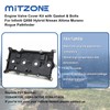 MITZONE Engine Valve Cover Compatible with 2014-2017 Nissan Altima Rogue