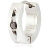 single earring lhmp001, Stainless Steel Cubic Zirconia