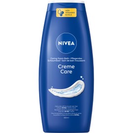 NIVEA Creme Care Nourishing Bubble Bath, Nourishing Bath Additive with Relaxing Fragrance, Skin-Protecting Relaxation Bath for a Pampered Skin Feeling (650 ml)