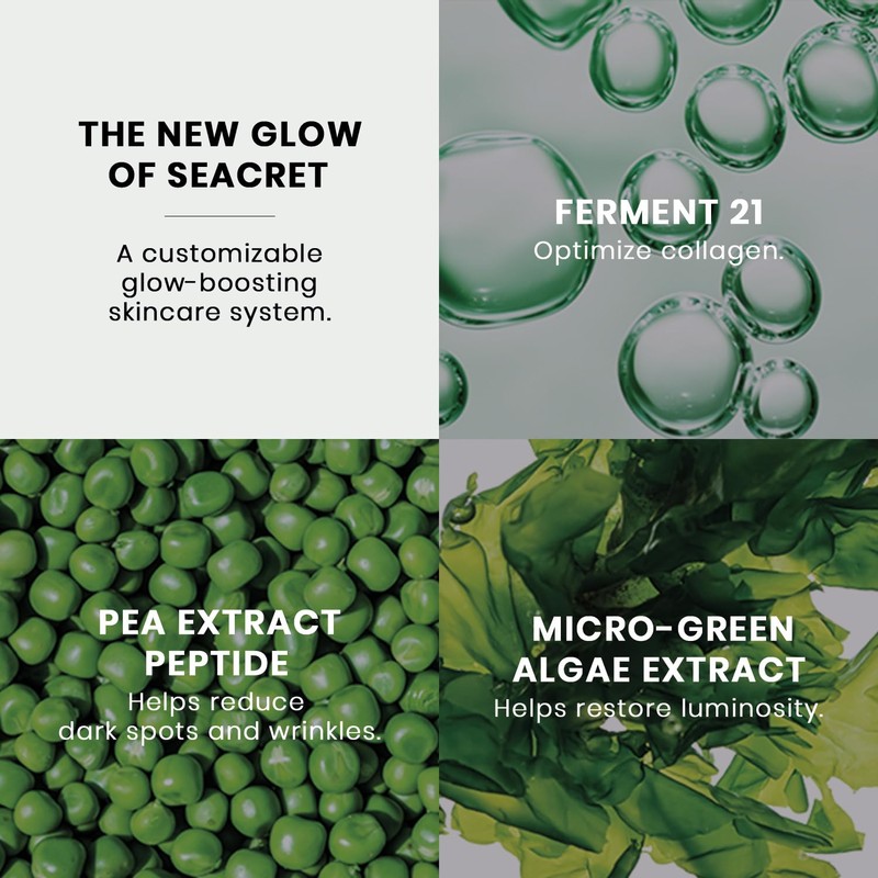 SEACRET Minerals Bio Skin Glow Face Serum, Concentrated Vitamin C