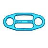 KONG Gigi Multi Belay Plate, Multi-Purpose Plate, 859B00400KK, Cyan,