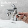 Tecmolog Brass Sink Faucet Diverter Valve to Sink Hose Sprayer,Faucet