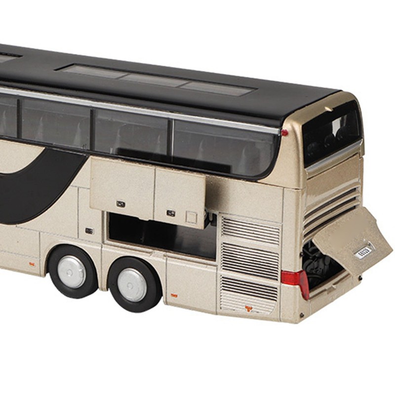 Electric 1:32 Alloy Doubledecker Bus Model Toy with Light Music