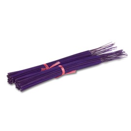 19'' Inch Long Jumbo 60 Unscented Sticks Two Bundles 100% Natural Joss & Bamboo Punk Blanks. Add Any Aroma Depot Fragrance Oils to Make Your own Scented Incenses. (Purple)