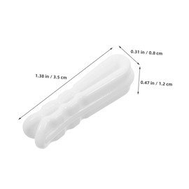 Outanaya 20pcs Vacuum Compression Bag Vacuum Storage Bags Blanket Storage Bag Clips Vacuum Sealing Bag Clip Food Seal Clips Food Sealing Storage Bag Clip Sealer Bag Clips White Plastic