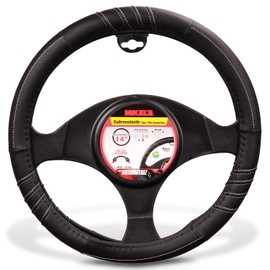 Mikel's CU-PD Cubrevolante Deportivo Universal de Piel Color Negro