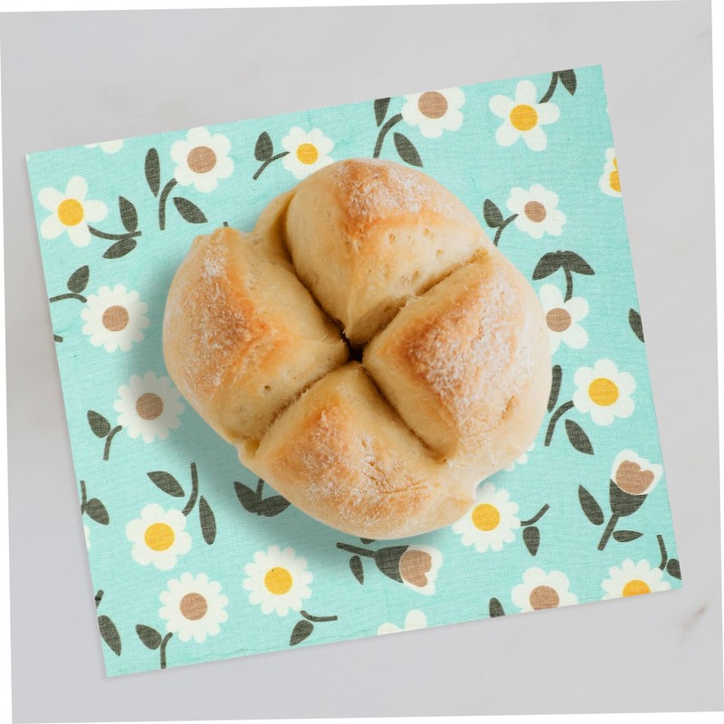 KOMBIUDA Beeswax Food Wraps Reusable Wraps for Bowl Kitchen Wraps