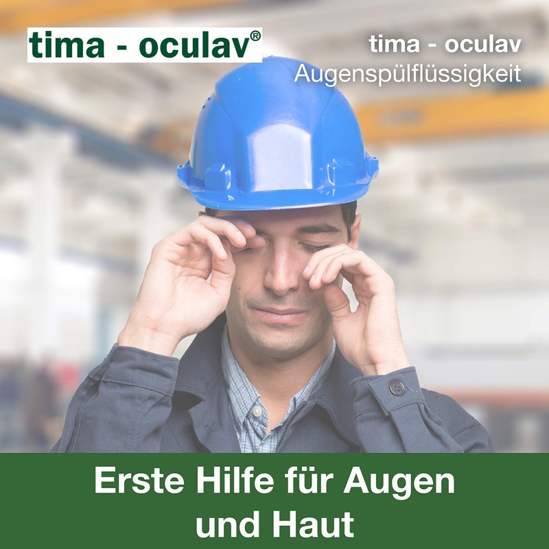 tima-oculav Eye Wash Sterile Phosphate Buffer Solution for Rinsing Eyes