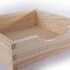 WooDeeDoo Plain Wooden Napkin Holder | 192x192x55 | For Kichen