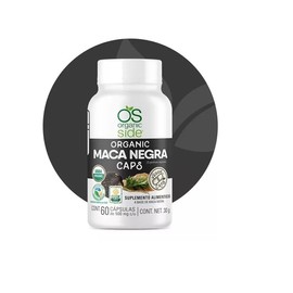 ORGANIC SIDE MACA NEGRA ORGÁNICA 500MG 60 CAPS