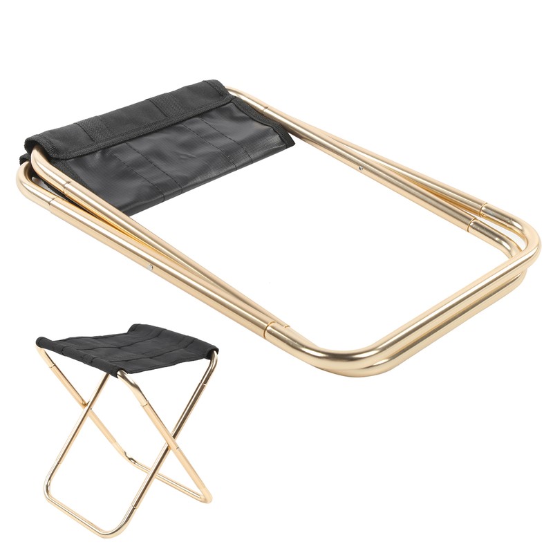Aviation Aluminum Alloy Outdoor Portable Camping Mini Folding Stool Fishing