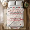 to My Daughter-in-Law - Cherished and Loved Blanket - Heartfelt