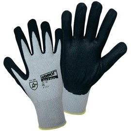 Worky 1158 Foam Nylon Nitrile Gloves Fine Mesh Size 9 100% Polyamide with nitrile – rivestimento Size 9