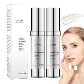 Anti-Wrinkle Serum, Anti-Wrinkle Serum Instant Eye Lift, Anti Wrinkles Essence, Instant Firm Augenstraffung, Anti-Aging Eye Cream Tightener, Strafft und Glättet Feine Linien(2 Stück)