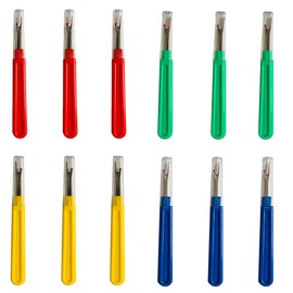 12 Pcs Colorful Sewing Seam Rippers Stitch Thread Unpicker for Opening Removing Seams and Hems Cutter for Crafting