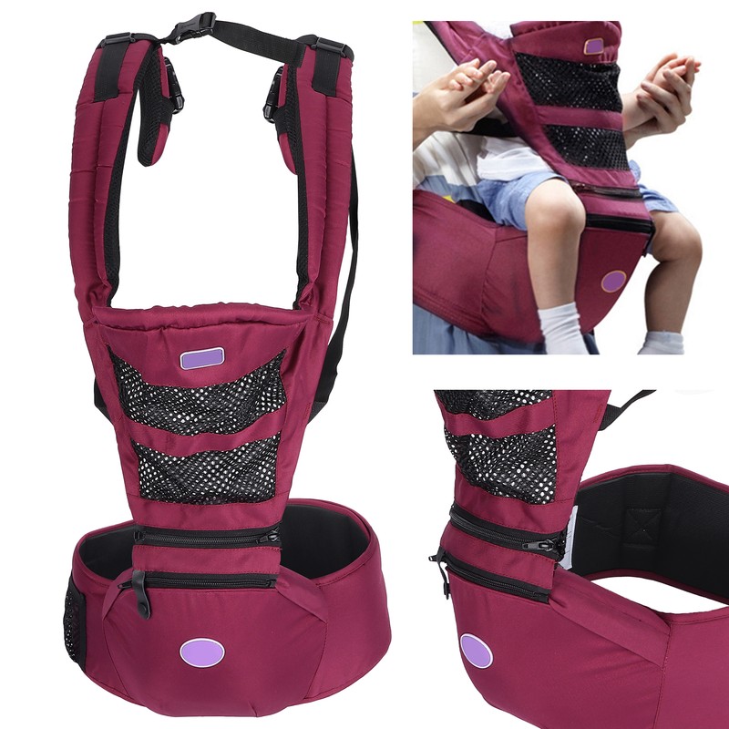 Professional MultiFunctional Ergonomic Mesh Breathable Baby Infant Carrier with Hip