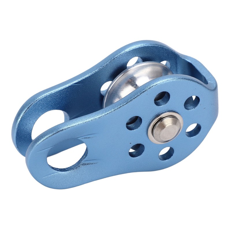 Climbing Single Pulley Al Mg Alloy Fixed Eye Single Rope