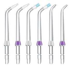 Replacement Tips for Waterpik Water Flosser Classic Jet Tips Waterpik' Replacement Parts (6 Tips Combo)