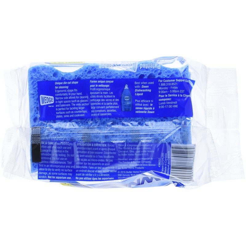 Dawn Non Scratch Sponges 2 pk