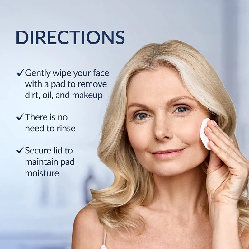 Plexaderm Almohadillas Limpíadoras Con Ácido Hialurónico