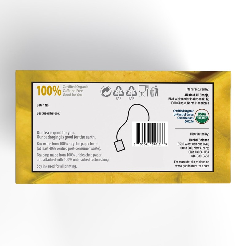 Good Nature Organic Herbal Tea (Pack of 3) - 60