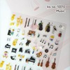 Seal-do Made in Japan Sheet Sticker Music・Mystery 2-Piece Set Music