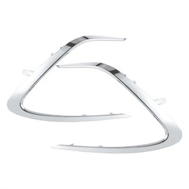 Front Lower Grille Grill Trim Molding For 2021-2023 Toyota Camry LE XLE Bumper Side Trim Set Left Right Chrome Housing 5271306120, 5271206120