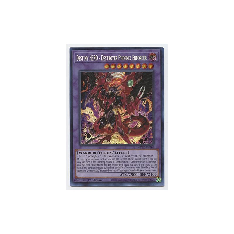 Yu-Gi-Oh! Destiny Hero - Destroyer Phoenix Enforcer - MP22-EN209 -